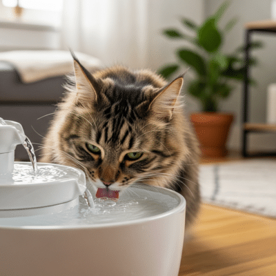 cats prefer flowing water for hydration